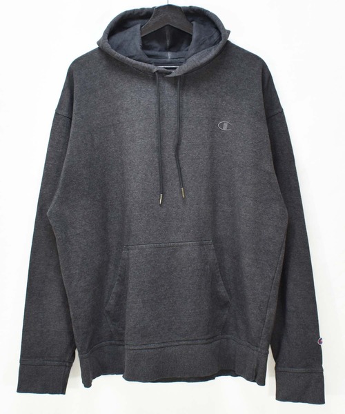 Champion(チャンピオン)の「【ヴィンテージ古着】Champion / チャンピオン ロゴ刺繍 スウェットパーカー(パーカー・メンズ・グレー・X-LARGE)」の3枚目の写真