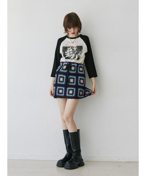 jouetie（ジュエティ）の「クロシェミニスカート（スカート