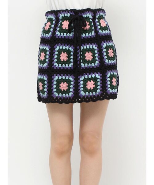 MISSONI★素敵！クロシェ編みのミニスカート セール】クロシェミニスカート（スカート）｜jouetie