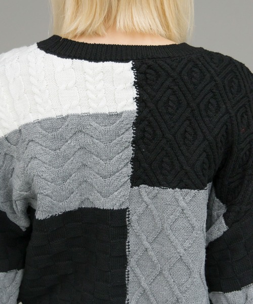 PAGEBOY（ページボーイ）の「パッチワークボレロ（カーディガン/ボレロ