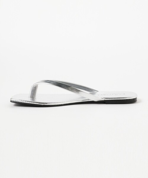 Ray BEAMS（レイビームス）の「CHIARA / トング サンダル（サンダル・レディース・シルバー/ブラック・37/36/39/38）」の4枚目の写真