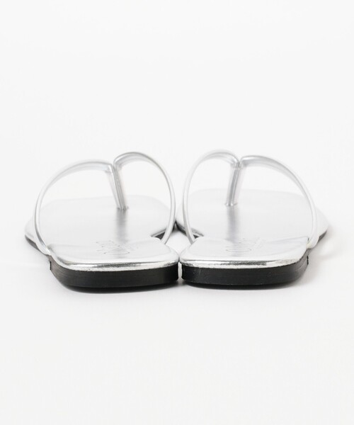 Ray BEAMS（レイビームス）の「CHIARA / トング サンダル（サンダル・レディース・シルバー/ブラック・37/36/39/38）」の7枚目の写真