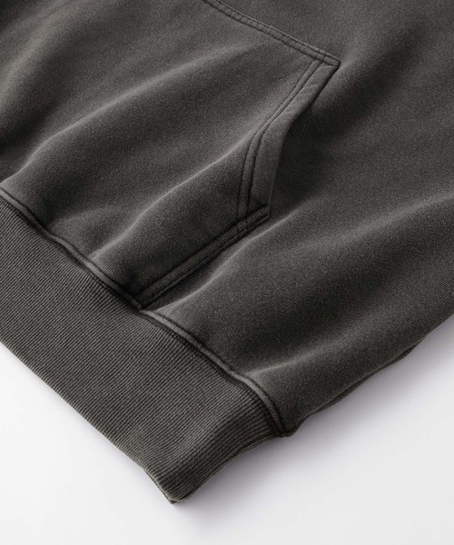 NBA（エヌビーエー）の「NBA/エヌビーエー 別注 ロゴ刺繍/プリント ピグメント加工ビッグシルエットプルオーバーパーカー（パーカー・メンズ・ブラック系1/ブラック/アッシュグレー/ブラック系2・M/L）」の15枚目の写真