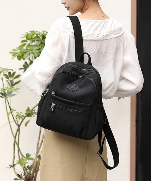 Miniministore(ミニミニストア)の「リュックサック バックパック 軽量 韓国(バックパック/リュック・レディース・ブラック/ブルー・フリー)」の2枚目の写真