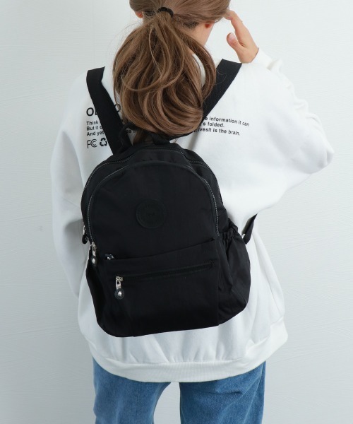 Miniministore(ミニミニストア)の「リュックサック バックパック 軽量 韓国(バックパック/リュック・レディース・ブラック/ブルー・フリー)」の7枚目の写真