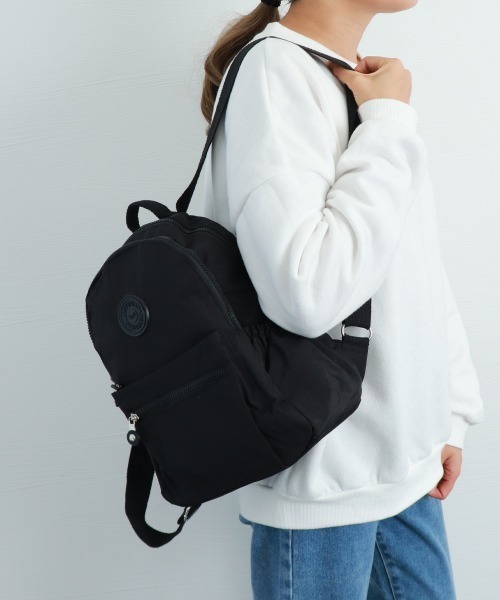 Miniministore(ミニミニストア)の「リュックサック バックパック 軽量 韓国(バックパック/リュック・レディース・ブラック/ブルー・フリー)」の8枚目の写真