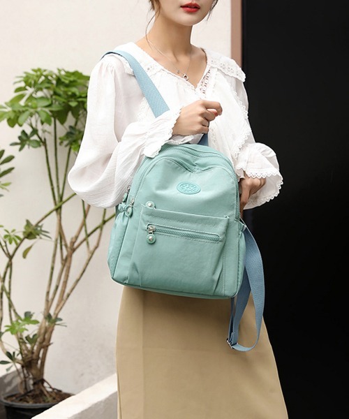 Miniministore(ミニミニストア)の「リュックサック バックパック 軽量 韓国(バックパック/リュック・レディース・ブラック/ブルー・フリー)」の13枚目の写真