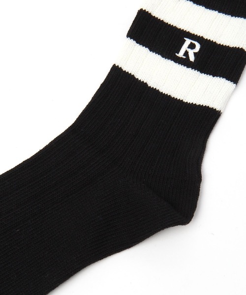 repipi armario(レピピ アルマリオ)の「Rラインリブソックス(ソックス/靴下・キッズ・ホワイト/ピンク/イエロー/ブラック/ブルー/パープル・FREE)」の8枚目の写真