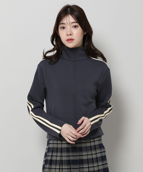 3.3 Field Trip (3.3フィールドトリップ)の「3.3 Field Trip/ラインZIP UP 2995584(Tシャツ/カットソー・レディース・ブラック/ネイビー・FREE)」の11枚目の写真
