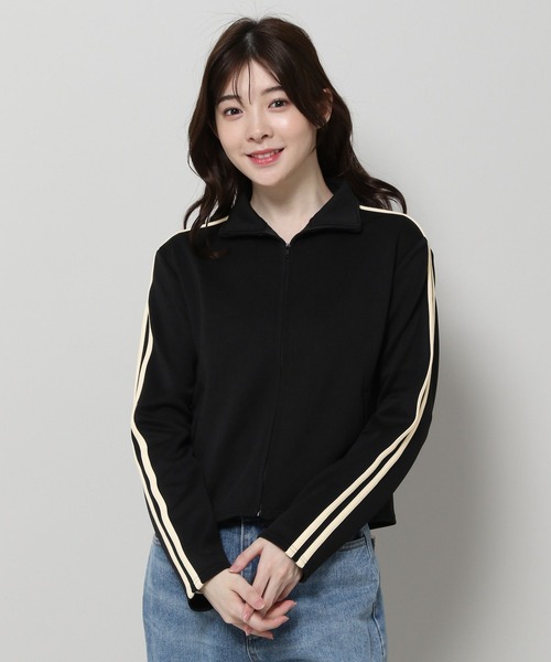 3.3 Field Trip (3.3フィールドトリップ)の「3.3 Field Trip/ラインZIP UP 2995584(Tシャツ/カットソー・レディース・ブラック/ネイビー・FREE)」の15枚目の写真