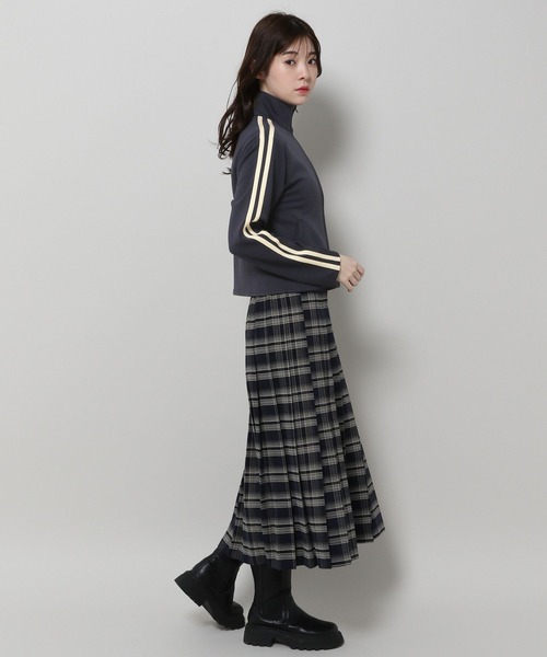 3.3 Field Trip (3.3フィールドトリップ)の「3.3 Field Trip/ラインZIP UP 2995584(Tシャツ/カットソー・レディース・ブラック/ネイビー・FREE)」の8枚目の写真