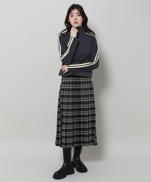 3.3 Field Trip (3.3フィールドトリップ)の「3.3 Field Trip/ラインZIP UP 2995584(Tシャツ/カットソー・レディース・ブラック/ネイビー・FREE)」の9枚目の写真