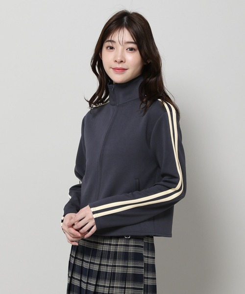 3.3 Field Trip (3.3フィールドトリップ)の「3.3 Field Trip/ラインZIP UP 2995584(Tシャツ/カットソー・レディース・ブラック/ネイビー・FREE)」の10枚目の写真
