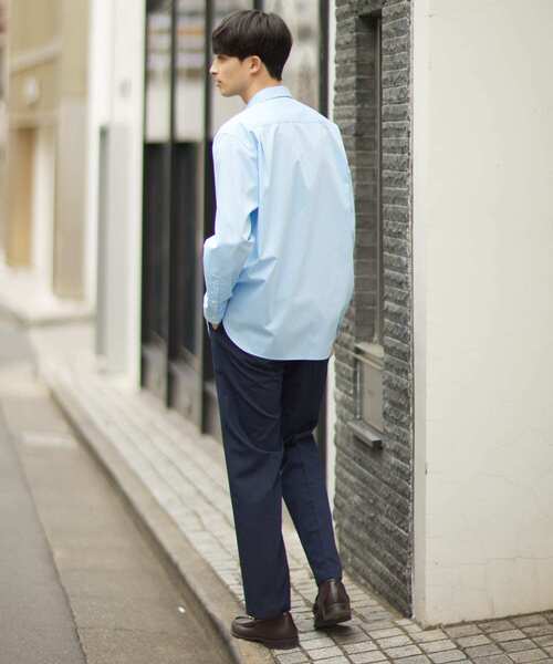 URBAN RESEARCH ROSSO MEN(アーバンリサーチロッソメン)の「『一部WEB限定カラー』『XLサイズあり』ハイパフォーマンスアーバンストレートパンツ(スラックス・メンズ・チャコールグレー/ブラック/モカ/ネイビー・X-LARGE/SMALL/MEDIUM/LARGE)」の6枚目の写真