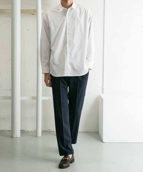 URBAN RESEARCH ROSSO MEN(アーバンリサーチロッソメン)の「『一部WEB限定カラー』『XLサイズあり』ハイパフォーマンスアーバンストレートパンツ(スラックス・メンズ・チャコールグレー/ブラック/モカ/ネイビー・X-LARGE/SMALL/MEDIUM/LARGE)」の13枚目の写真