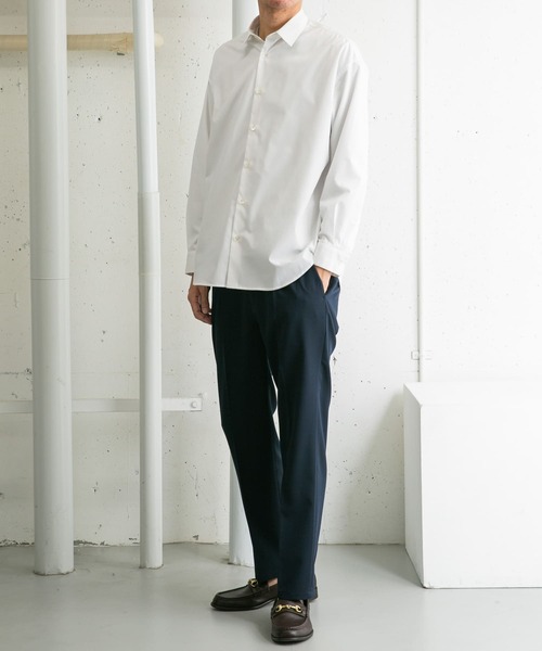 URBAN RESEARCH ROSSO MEN(アーバンリサーチロッソメン)の「『一部WEB限定カラー』『XLサイズあり』ハイパフォーマンスアーバンストレートパンツ(スラックス・メンズ・チャコールグレー/ブラック/モカ/ネイビー・X-LARGE/SMALL/MEDIUM/LARGE)」の14枚目の写真