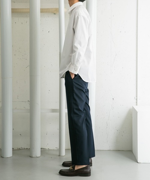 URBAN RESEARCH ROSSO MEN(アーバンリサーチロッソメン)の「『一部WEB限定カラー』『XLサイズあり』ハイパフォーマンスアーバンストレートパンツ(スラックス・メンズ・チャコールグレー/ブラック/モカ/ネイビー・X-LARGE/SMALL/MEDIUM/LARGE)」の15枚目の写真