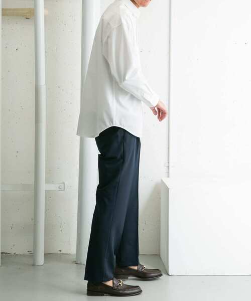 URBAN RESEARCH ROSSO MEN(アーバンリサーチロッソメン)の「『一部WEB限定カラー』『XLサイズあり』ハイパフォーマンスアーバンストレートパンツ(スラックス・メンズ・チャコールグレー/ブラック/モカ/ネイビー・X-LARGE/SMALL/MEDIUM/LARGE)」の16枚目の写真