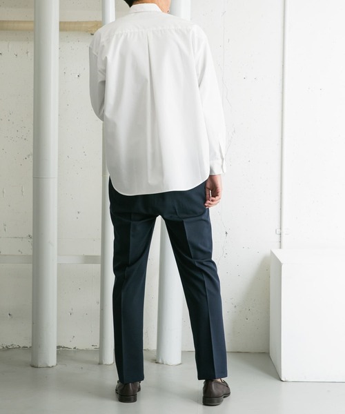 URBAN RESEARCH ROSSO MEN(アーバンリサーチロッソメン)の「『一部WEB限定カラー』『XLサイズあり』ハイパフォーマンスアーバンストレートパンツ(スラックス・メンズ・チャコールグレー/ブラック/モカ/ネイビー・X-LARGE/SMALL/MEDIUM/LARGE)」の17枚目の写真