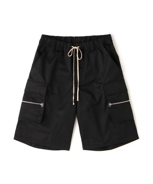 DANKE SCHON（ダンケシェーン）の「DankeSchon/ダンケシェーン/TCツイルジップカーゴショーツ（カーゴパンツ・メンズ・ホワイト/ブラック・MEDIUM/LARGE）」の13枚目の写真