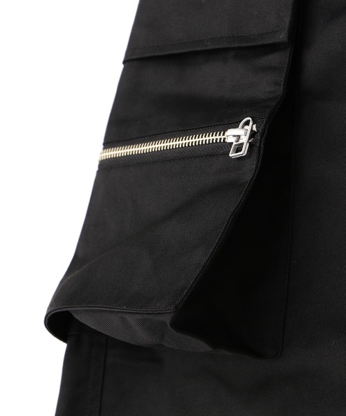 DANKE SCHON（ダンケシェーン）の「DankeSchon/ダンケシェーン/TCツイルジップカーゴショーツ（カーゴパンツ・メンズ・ホワイト/ブラック・MEDIUM/LARGE）」の19枚目の写真