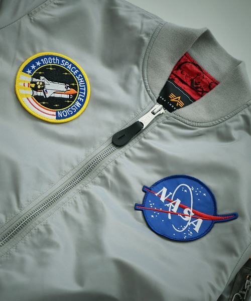 ALPHA（アルファ）の「L-2B NASA JAPANスペック/ライトMA-1（ブルゾン