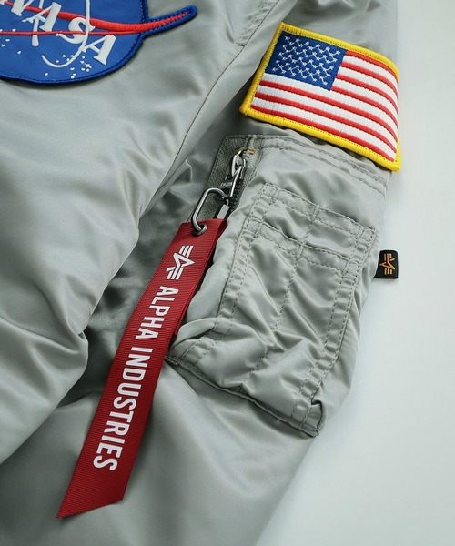 ALPHA（アルファ）の「L-2B NASA JAPANスペック/ライトMA-1（ブルゾン