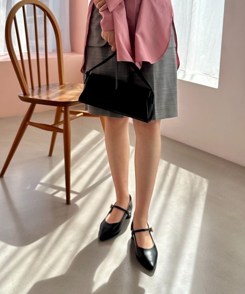 美品】 Offen オッフェン パールスカラップパンプス ベージュ 40