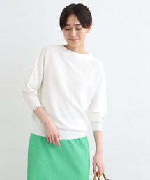 ◆【春の新作！／洗える／ボーダー柄】ボトルネックニット