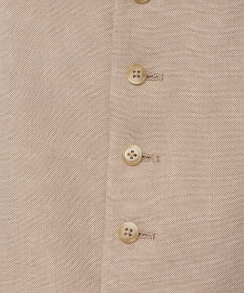 Rie Miller（リエミラー）の「《セットアップ対応》ウォッシャブルビスチェ（ベスト・レディース・ベージュ/ブラック・38）」の12枚目の写真