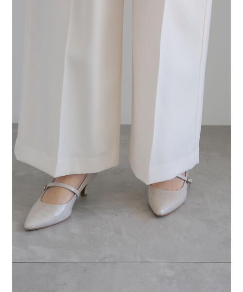 Te chichi(テチチ)の「ツイルワイドスラックス(その他パンツ・レディース・ミント/オフホワイト/グレー・F)」の17枚目の写真