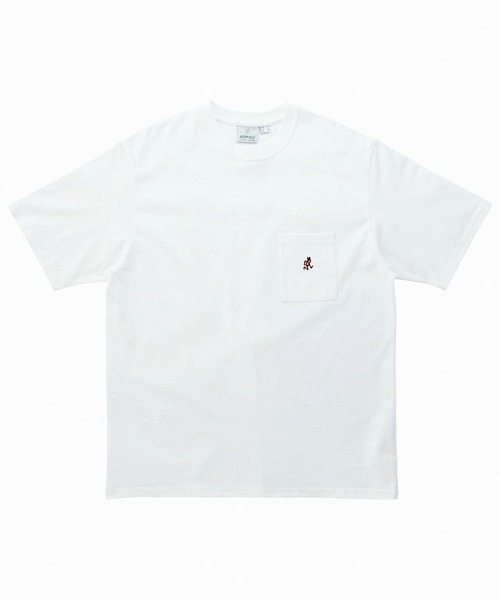 Gramicci(グラミチ)の「GRAMICCI/グラミチ 半袖Tシャツ レギュラーシルエット オーガニックコットン G304-OGJ(Tシャツ/カットソー・メンズ・ブルーグレー/スミクロ/ストーン/ホワイト/ヘザーグレー/カーキ・XL/L/M)」の7枚目の写真