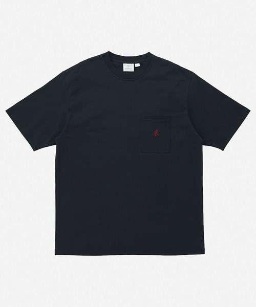 Gramicci(グラミチ)の「GRAMICCI/グラミチ 半袖Tシャツ レギュラーシルエット オーガニックコットン G304-OGJ(Tシャツ/カットソー・メンズ・ブルーグレー/スミクロ/ストーン/ホワイト/ヘザーグレー/カーキ・XL/L/M)」の10枚目の写真
