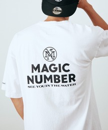 【MAGIC NUMBER】STOCK LOGO US COTTON T-SHIRT