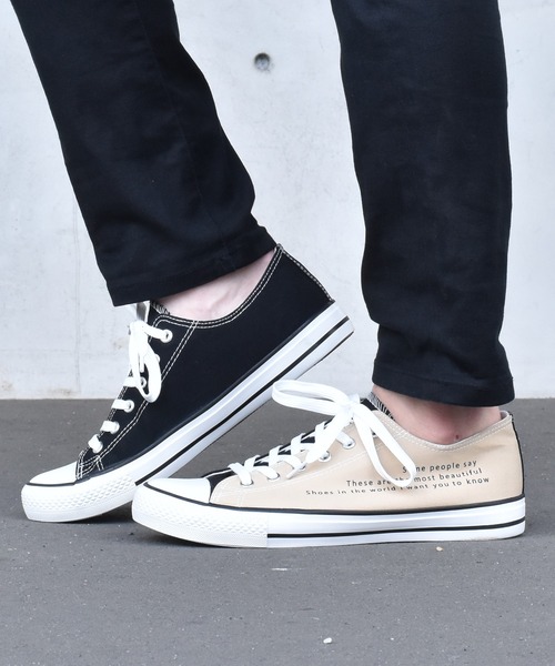 SVEC（シュベック）の「キャンバス スニーカー / ローカット（スニーカー・レディース・ブルー/ブラック系その他2/その他/ナチュラル/ブラック系その他/ベージュ・35/36/37/38/39/40/41/42/43/44/45/46）」の3枚目の写真