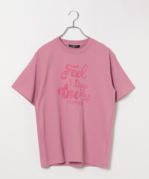 PAGEBOY(ページボーイ)の「アートロゴTシャツ(Tシャツ/カットソー・レディース・ブラック/オフホワイト/コーラルピンク・FREE)」の12枚目の写真