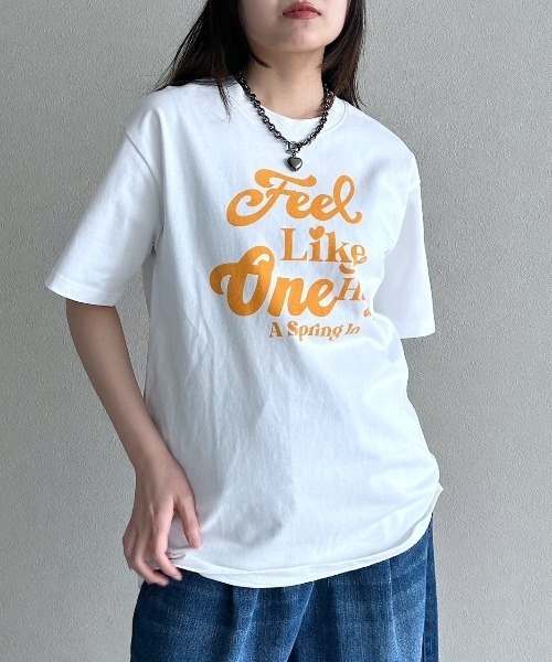 PAGEBOY(ページボーイ)の「アートロゴTシャツ(Tシャツ/カットソー・レディース・ブラック/オフホワイト/コーラルピンク・FREE)」の21枚目の写真