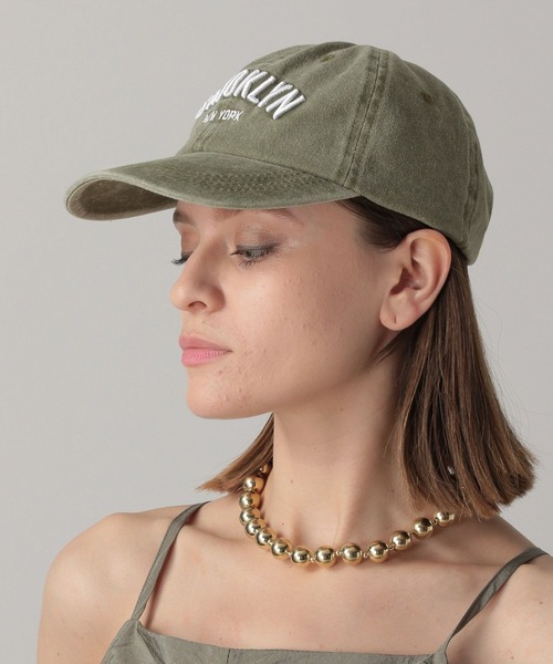 FOREVER 21（フォーエバー トゥエンティーワン）の「ロゴキャップ（キャップ・レディース・カーキ・FREE）」の8枚目の写真