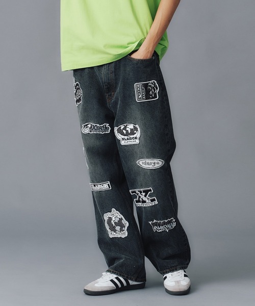 XLARGE（エクストララージ）の「PATCHED DENIM PANTS（デニム