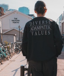 【ADAMPATEK/アダムパテック】logo embroidery long sleeve/ロゴ刺繍ロングスリーブTシャツ