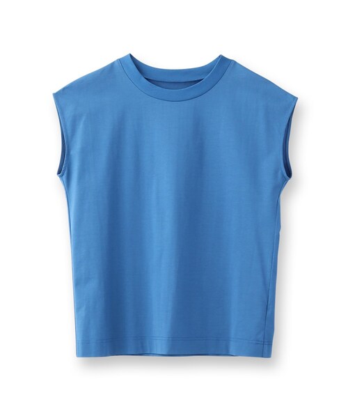 UNTITLED（アンタイトル）の「◆フレンチスリーブTシャツ（Tシャツ/カットソー・レディース・ブラック/ブルーグリーン/オフホワイト・00/02/44/48/04）」の4枚目の写真