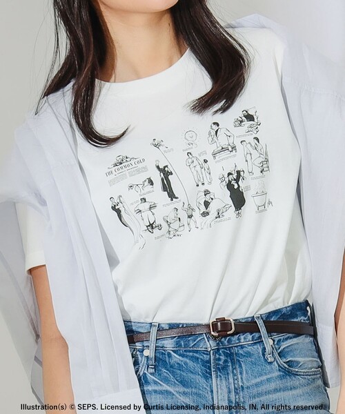 B:MING by BEAMS（ビーミングバイビームス）の「The Saturday Evening Post Tシャツ（Tシャツ/カットソー・レディース・その他1/その他2/その他3/その他・ONE SIZE）」の2枚目の写真