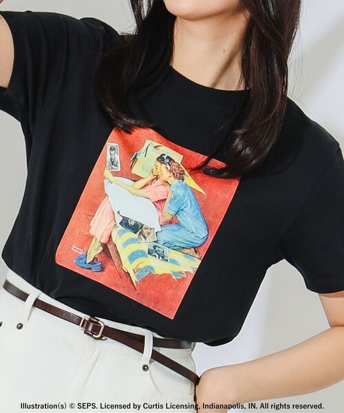 B:MING by BEAMS（ビーミングバイビームス）の「The Saturday Evening Post Tシャツ（Tシャツ/カットソー・レディース・その他1/その他2/その他3/その他・ONE SIZE）」の3枚目の写真