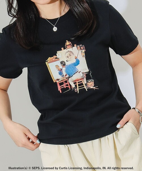 B:MING by BEAMS（ビーミングバイビームス）の「The Saturday Evening Post Tシャツ（Tシャツ/カットソー・レディース・その他1/その他2/その他3/その他・ONE SIZE）」の4枚目の写真
