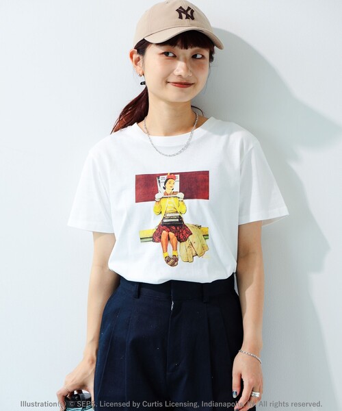 B:MING by BEAMS（ビーミングバイビームス）の「The Saturday Evening Post Tシャツ（Tシャツ/カットソー・レディース・その他1/その他2/その他3/その他・ONE SIZE）」の7枚目の写真