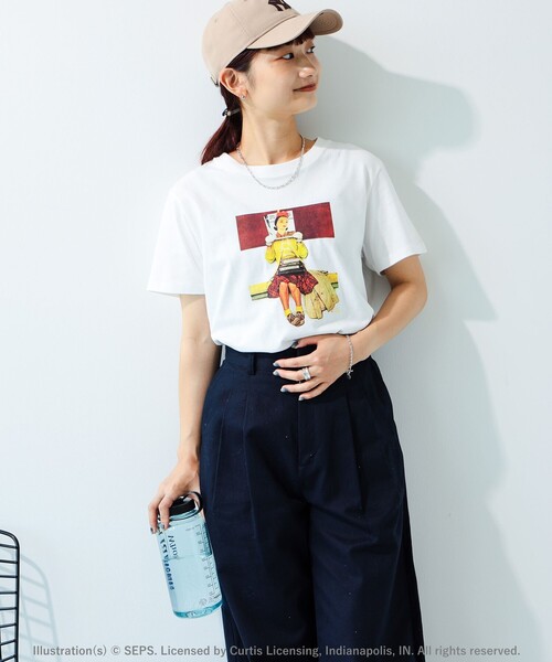 B:MING by BEAMS（ビーミングバイビームス）の「The Saturday Evening Post Tシャツ（Tシャツ/カットソー・レディース・その他1/その他2/その他3/その他・ONE SIZE）」の9枚目の写真