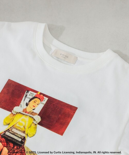 B:MING by BEAMS（ビーミングバイビームス）の「The Saturday Evening Post Tシャツ（Tシャツ/カットソー・レディース・その他1/その他2/その他3/その他・ONE SIZE）」の21枚目の写真