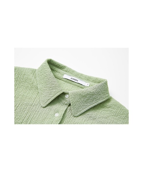 【セール】【ELOOPS】シャーリングショート丈ブラウス(シャツ/ブラウス)|ELOOPS(イーループス) 【セール】【ELOOPS】シャーリングショート丈ブラウス(シャツ/ブラウス)|ELOOPS(イーループス)