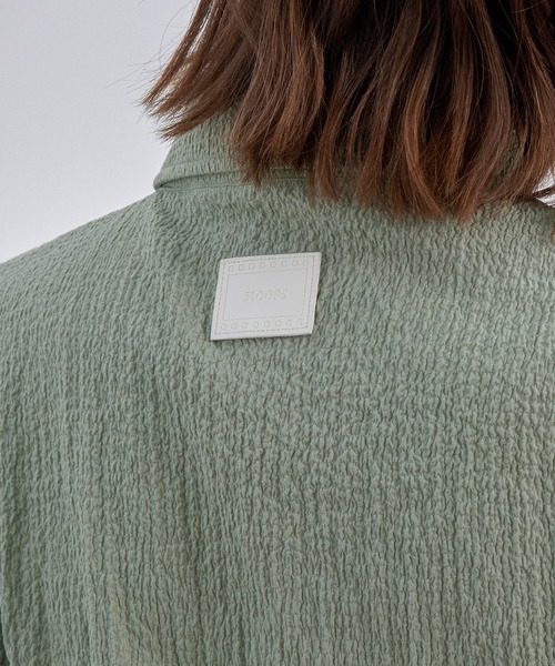 【セール】【ELOOPS】シャーリングショート丈ブラウス(シャツ/ブラウス)|ELOOPS(イーループス) 【セール】【ELOOPS】シャーリングショート丈ブラウス(シャツ/ブラウス)|ELOOPS(イーループス)