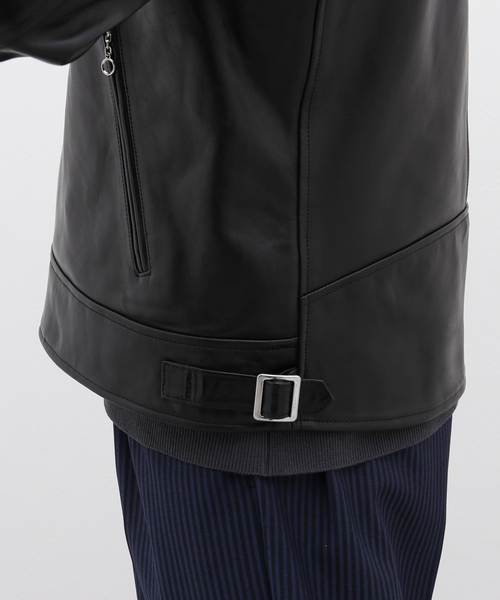 Schott(ショット)の「【Schott / ショット】DOUBLE BREAST RIDERS JACKET(ライダースジャケット・メンズ・ブラック・MEDIUM/LARGE/X-LARGE)」の8枚目の写真